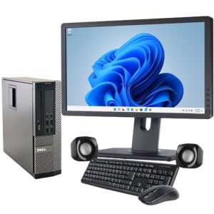 Home v1 el 10 Fast Computer i5 4th Quad Desktop Tower PC &TFT Set 16GB Windows 11 HDD & SSD