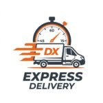 Home v1 el 54 DX Express Delivery van and stopwatch, representing fast ecommerce deals in Nigeria.